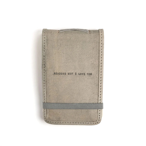 Mini Leather Journals - Stone