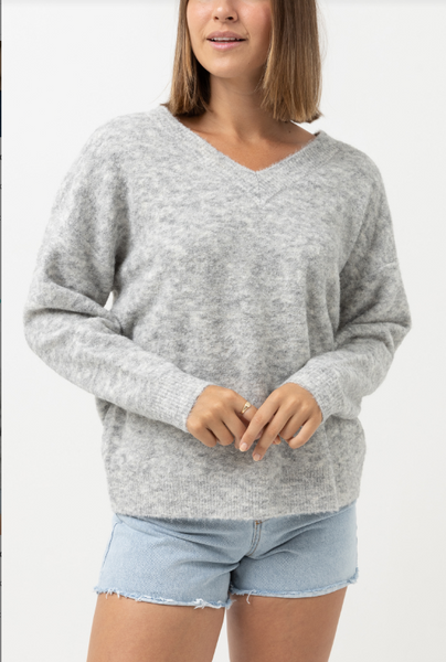 Moonstone Oversized V Neck