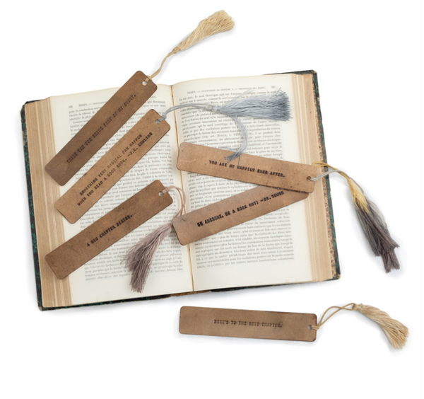Leather Bookmarks
