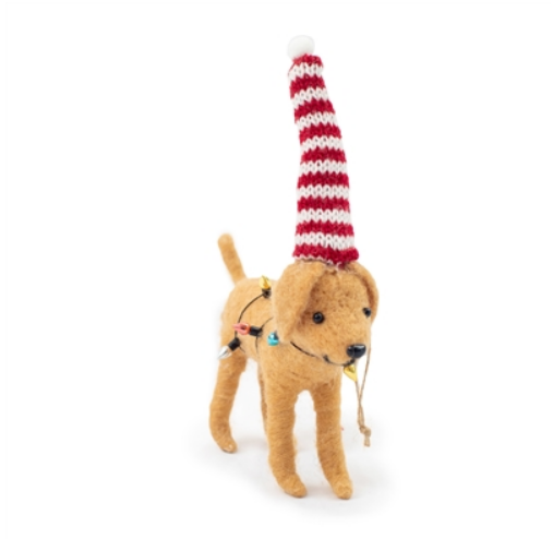 Felt Dog Ornaments