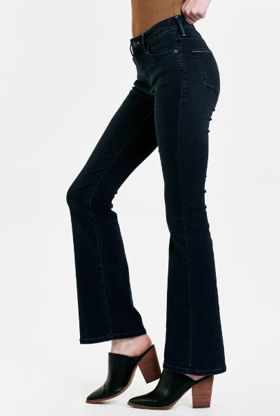 Jaxtyn High Rise Bootcut Jeans - Roselle