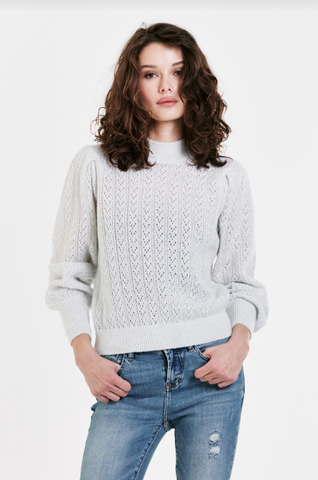 Jasmine Pointelle Sweater