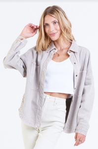 Gina Denim Shirt Jacket