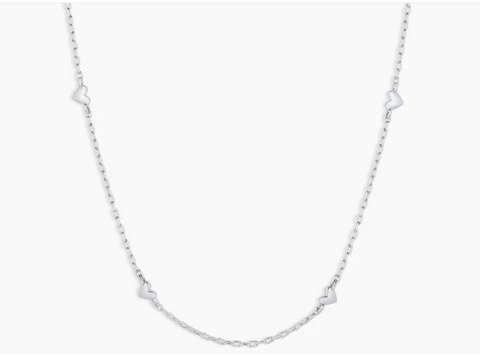 Amour Necklace - Silver