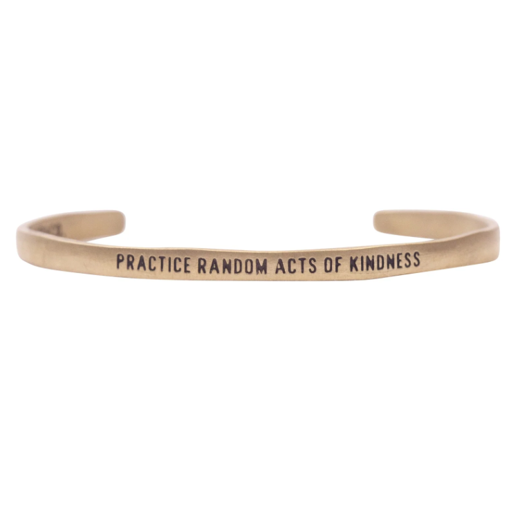 Practice Random Acts- Brass Cuff