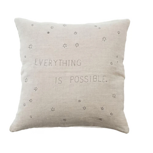 Everything is Possible Pillow