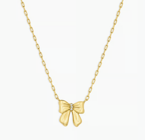 Bow Necklace