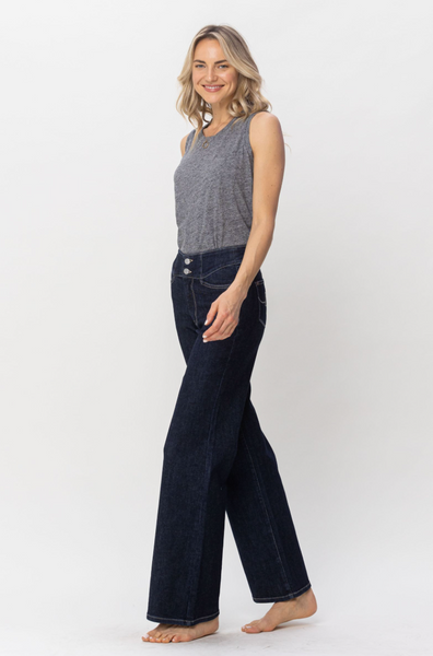 Wide Leg - Dark Wash