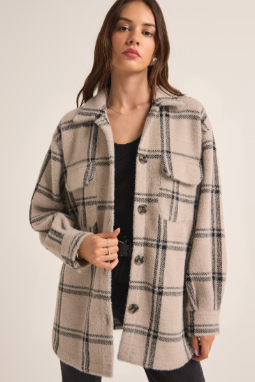 Plaid Tucker Jacket