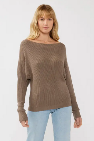 Stacia Waffle Knit Sweater