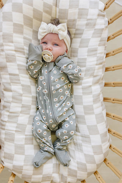 Bamboo Baby Zipper Sleeper