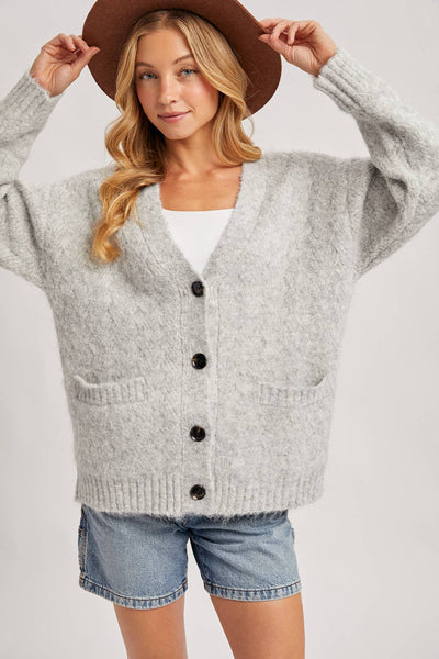 Cozy Days Button Sweater