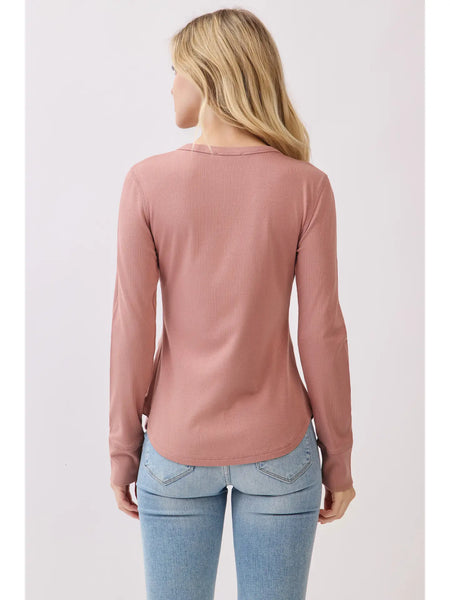 The Essential Ribbed Long Sleeve - Adored A Lovely Boutique