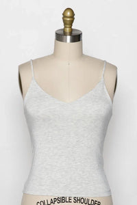 Fitted V-Neck Cami Top