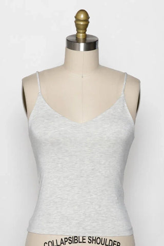 Fitted V-Neck Cami Top