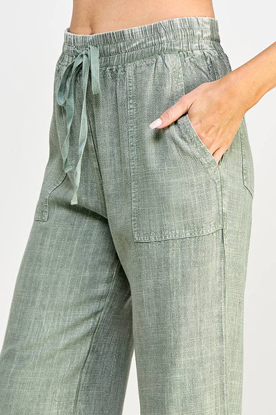 Serene Breeze Linen Wide-Leg Pants