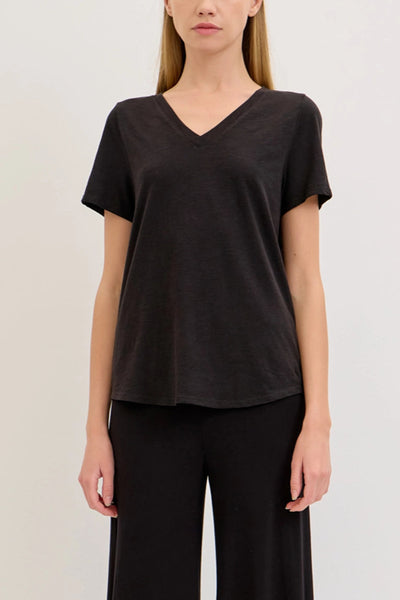 Bamboo Cotton V-Neck