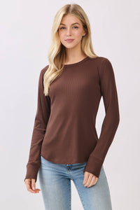 The Essential Ribbed Long Sleeve