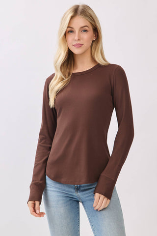 The Essential Ribbed Long Sleeve