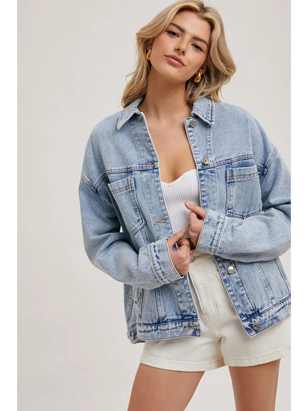 Denim Oversized Jacket