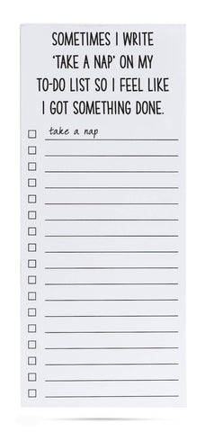 Sometimes I Write Take a Nap
