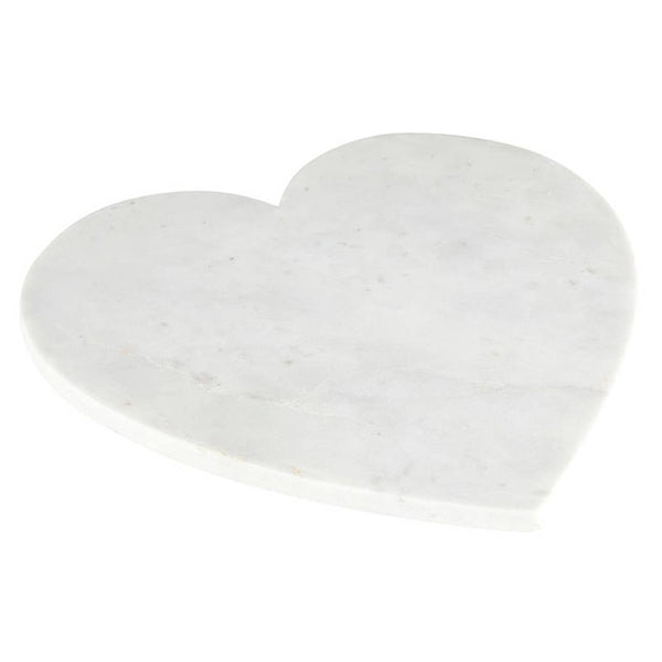 Marble Heart White Marble Board
