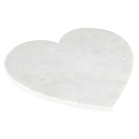 Marble Heart White Marble Board