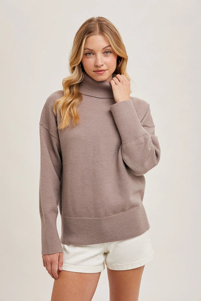Knit Turtle Neck Sweater