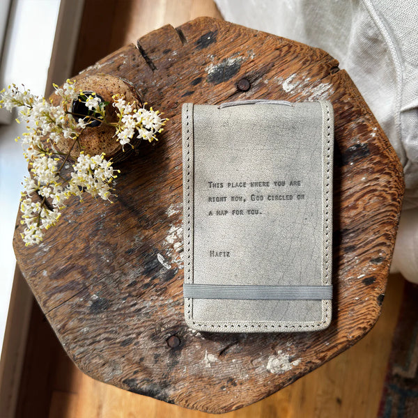 Mini Leather Journals - Stone