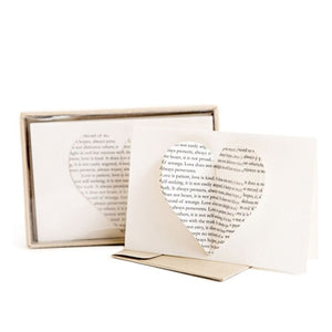 Heart Cards And Envelopes - Adored A Lovely Boutique