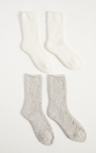 2-Pack Plush Socks