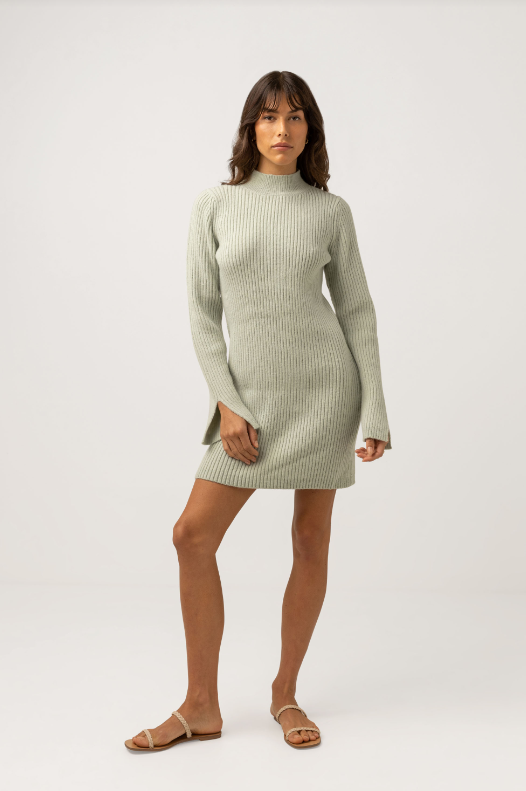 Sage Sweater Dress